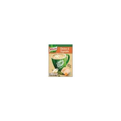 Picture of KNORR QUICK SOUP CHICK&VEG X3